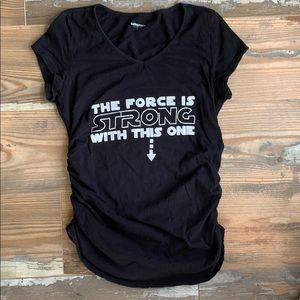 Star Wars maternity shirt